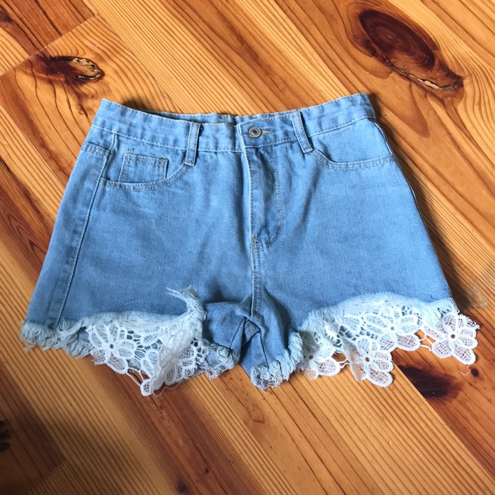 jean shorts